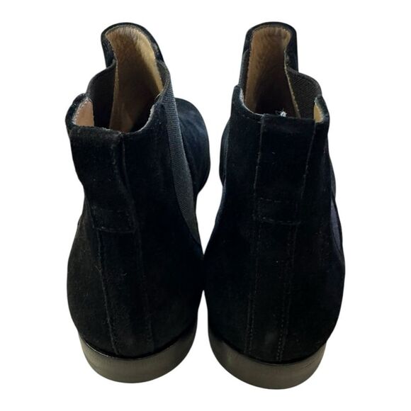 A.P.C. Women's Black Suede Leather Chelsea Ankle Boots Booties 35 - Picture 5 of 6